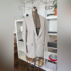 Vintage Woven Suit Jacket